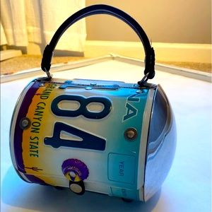 Little Earth Limited Arizona license plate purse